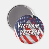Vietnam Veteran Magnet (Voorkant / Achterkant)