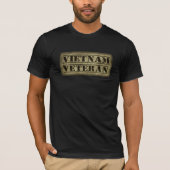 Vietnam Veteran Militaire Vet T-shirt (Voorkant)