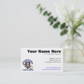 Vietnam Veteran Mohawk Visitekaartje (Staand voorkant)