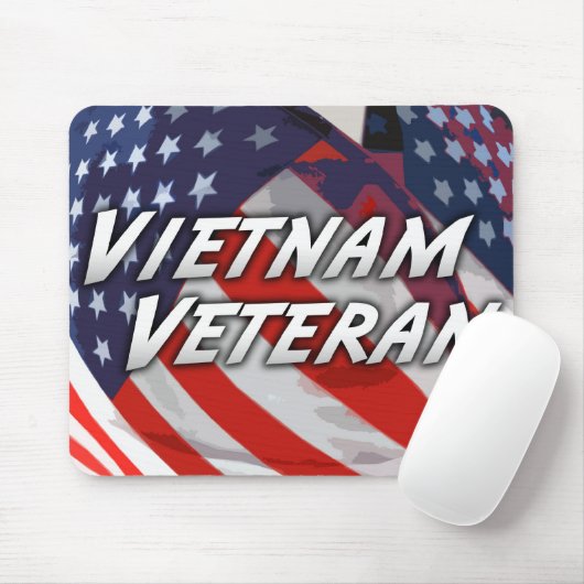 Vietnam Veteran Mousepad Muismat (Met muis)