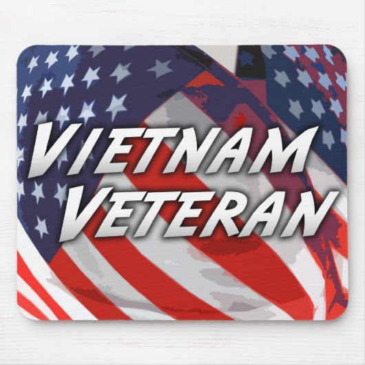 Vietnam Veteran Mousepad Muismat (Voorkant)
