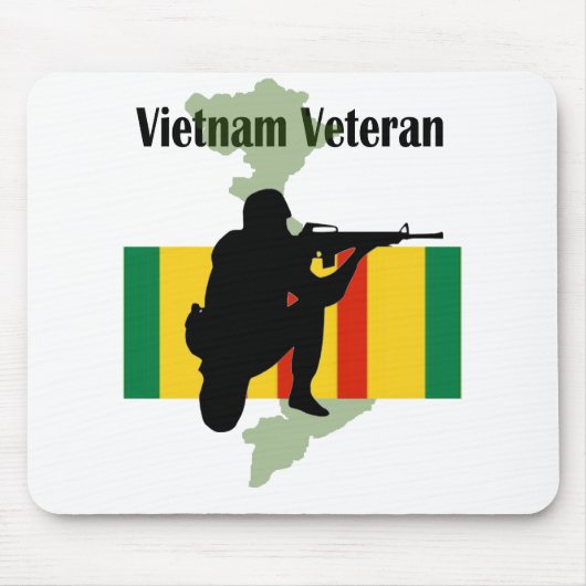 Vietnam Veteran Mousepad Muismat (Voorkant)