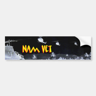Vietnam Veteran - Nam Vet 1 Bumpersticker
