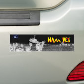 Vietnam Veteran - Nam Vet 2 Bumpersticker (Op auto)