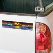 Vietnam Veteran - Nam Vet 3 Bumpersticker (Op Truck)