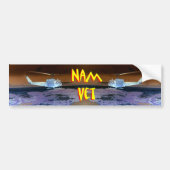 Vietnam Veteran - Nam Vet 3 Bumpersticker (Voorkant)