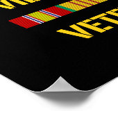 Vietnam Veteran Ribbon Bar Poster (Hoek)