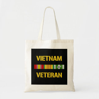 Vietnam Veteran Ribbon Bar Tote Bag