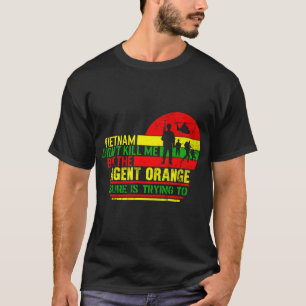 Vietnam Veteran Shirt, Vietnam heeft me niet vermo T-shirt