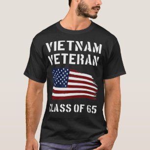 Vietnam Veteran Vet Ribbon Klasse 1965 65 T-shirt
