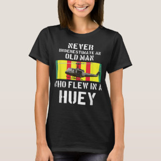 Vietnam Veteran Vet T shirt Eh. 1 Huey Helikopter
