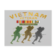 Vietnam Veteran Warrior-kaarten, posters, papier
