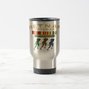 Vietnam Veteran Warrior Travel Mug Reisbeker