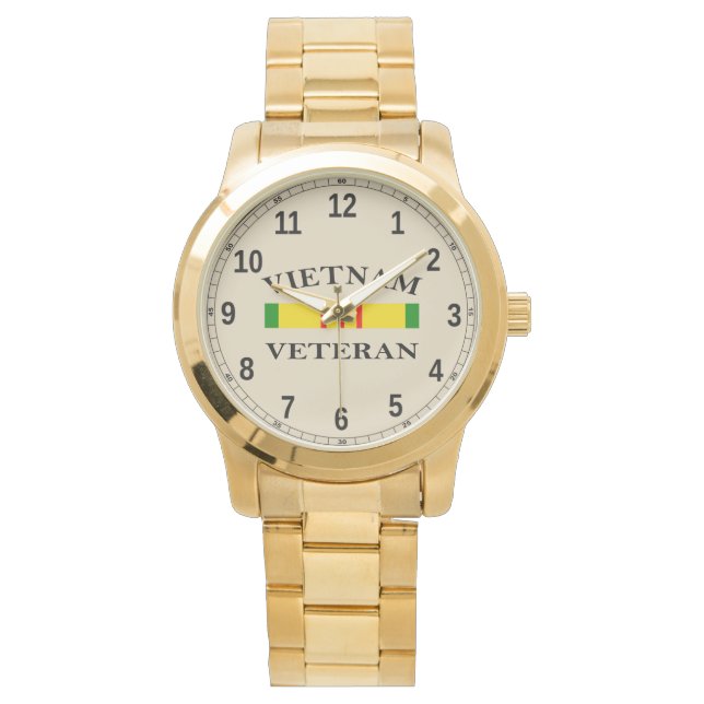 Vietnam Veteran Watch Horloge (Voorkant)