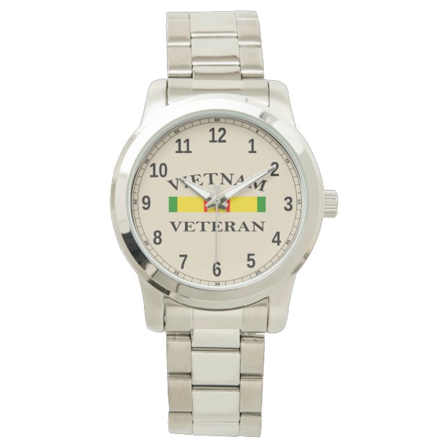 Vietnam Veteran Watch Horloge (Voorkant)
