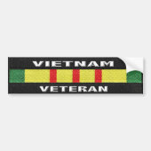 Vietnam VeteranBumperstickers Bumpersticker (Voorkant)