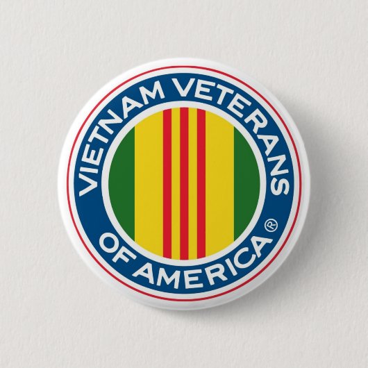 Vietnam Veteranen-Button Ronde Button 5,7 Cm (Voorkant)
