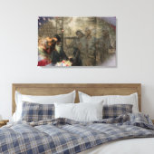 Vietnam Veteranen Canvas Afdruk (Insitu (Slaapkamer))