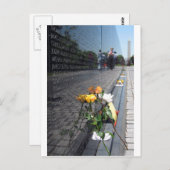 vietnam veteranen gedenkplaats briefkaart (Voorkant / Achterkant)