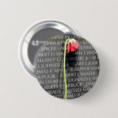vietnam veteranen gedenkplaats ronde button 5,7 cm (Voorkant /achterkant)