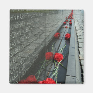 Vietnam veteranen Memorial Wall Magneet
