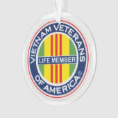 Vietnam Veteranen van America Life Member Ornament (voorkant)