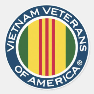 Vietnam Veteranen van Amerika 3 inch Stickers