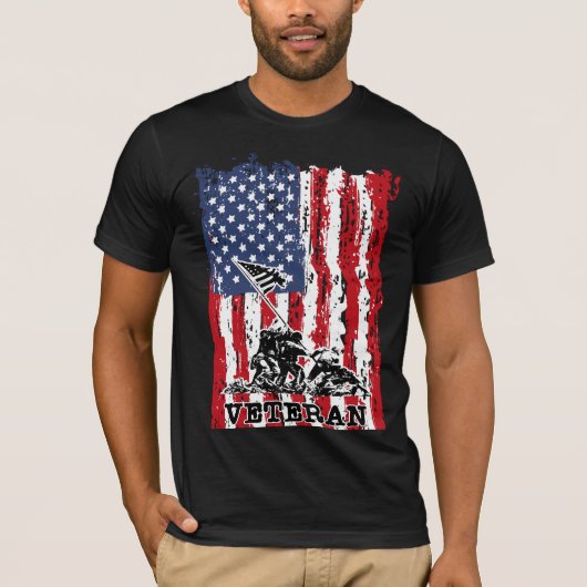 VIETNAM VETERANS: Honoring Your Sacrifice and Serv T-shirt (Voorkant)
