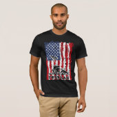 VIETNAM VETERANS: Honoring Your Sacrifice and Serv T-shirt (Voorkant volledig)