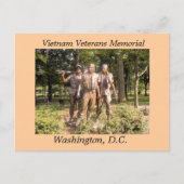 Vietnam Veterans Memorial Briefkaart (Voorkant)