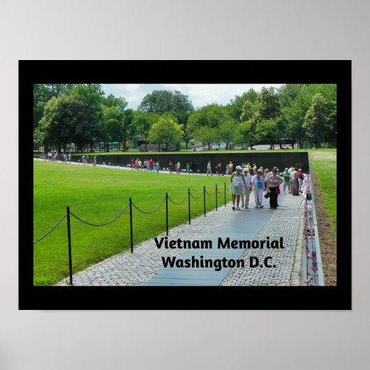 Vietnam Veterans Memorial Poster (Voorkant)