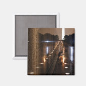 Vietnam Veterans Memorial Wall Foto Magneet (Voorkant / Achterkant)