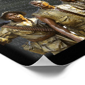 Vietnam Veterans Memorial Wall, Washington D.C. Poster (Hoek)