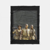 Vietnam Veterans Memorial Wall, Washington Fleece Deken (Voorkant)