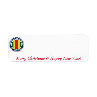 Vietnam Veterans of America Christmas Label #1