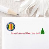 Vietnam Veterans of America Christmas Label #3 (Insitu)