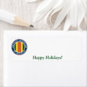 Vietnam Veterans of America Holiday Label #2 (Insitu)