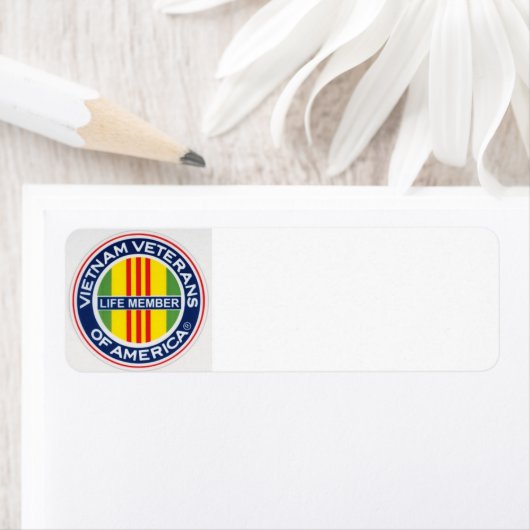 Vietnam Veterans of America Life Leden Labels (Insitu)