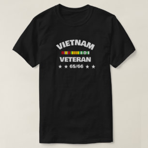 VIETNAM VETERANS TOUR OF DUTY 65-66 T-SHIRT