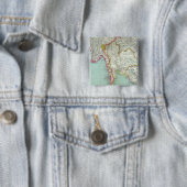 Vietnam Vierkante Button 5,1 Cm (In situ)