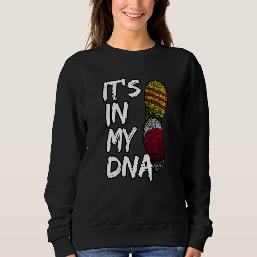 Vietnam Viet Kieu Flag Japanese Japan Proud Mixed  Trui (Voorkant)