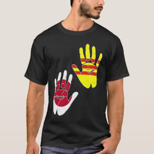 Vietnam Viet Kieu Flag Japans Japan Gemengde T-shirt