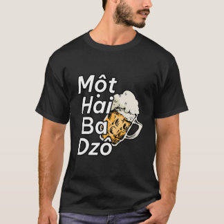 Vietnam Viet Vietnamees Mot Hai Ba Dzo 1 2 T-shirt