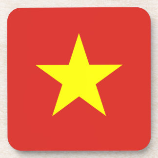 Vietnam - Vietnamese vlag Bier Onderzetter