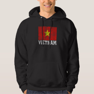 Vietnam Vietnamese vlag Pride Roots Land Familie Hoodie