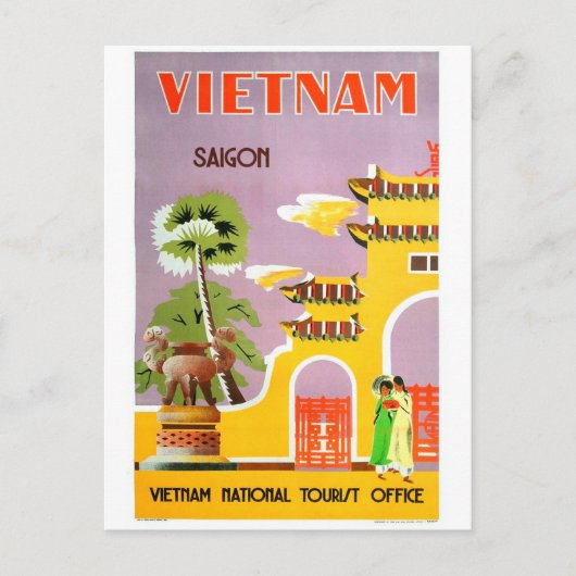 vietnam vintonijn briefkaart (Voorkant)
