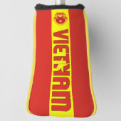 Vietnam vlag: een prachtig patriottisch golfheadcover (Draai 90)