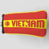 Vietnam vlag: een prachtig patriottisch golfheadcover (Voorkant)
