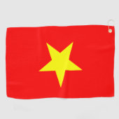 Vietnam Vlag Golf Towel Golfhanddoek (Horizontaal)