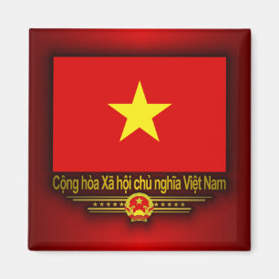 Vietnam vlag magneet